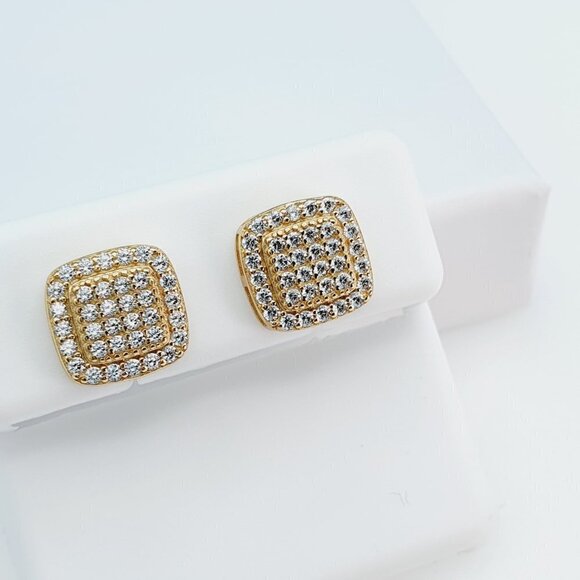 "925 Sterling Silver Cubic Zirconia Earrings, U19254803 - Picture 8 of 11